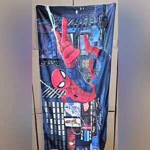Spiderman beach towel